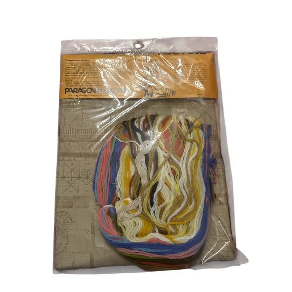 Vintage 1970s Stitchery Four Seasons Perpetual Calendar Needlepoint Kit 16 x 22" - Picture 5 of 5